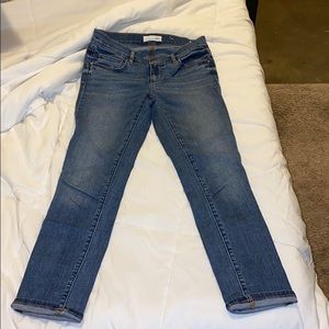 LOFT cropped jeans